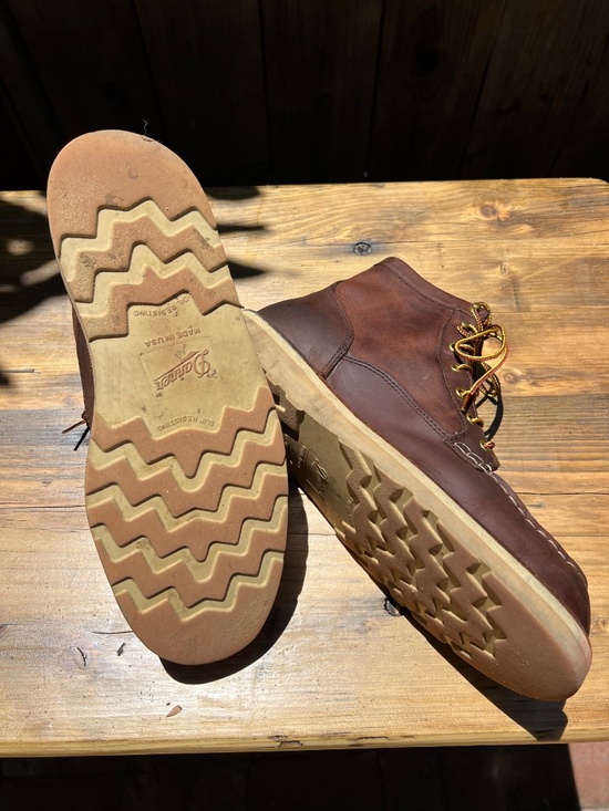 danner moc toe tobacco Men's Bull Run Boot in Danner Fiberglass shank Men's Danner Bull Run Moc